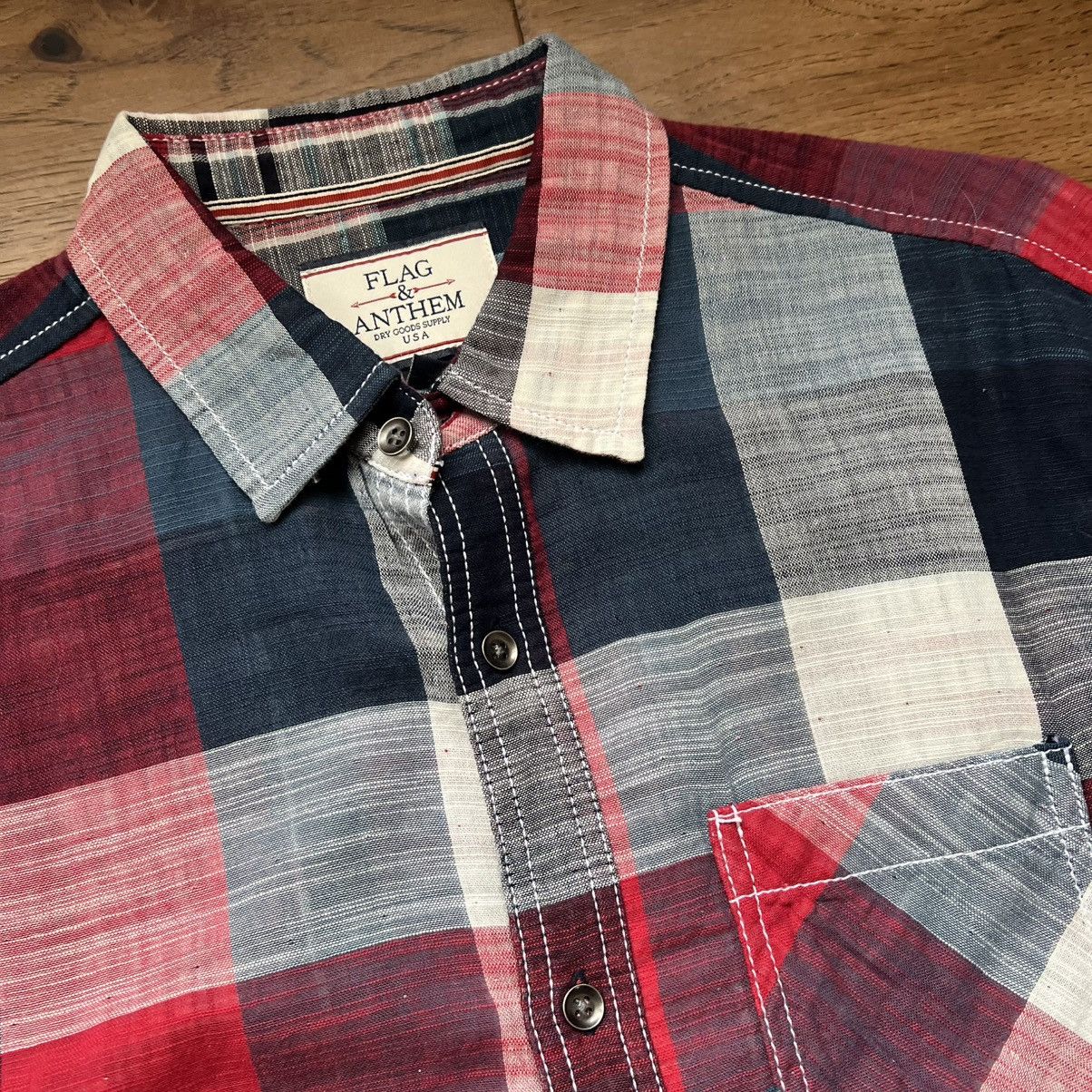 Other Flag and Anthem Plaid Shirts Flannel Lot of 3 Medium Size US M / EU 48-50 / 2 - 7 Thumbnail