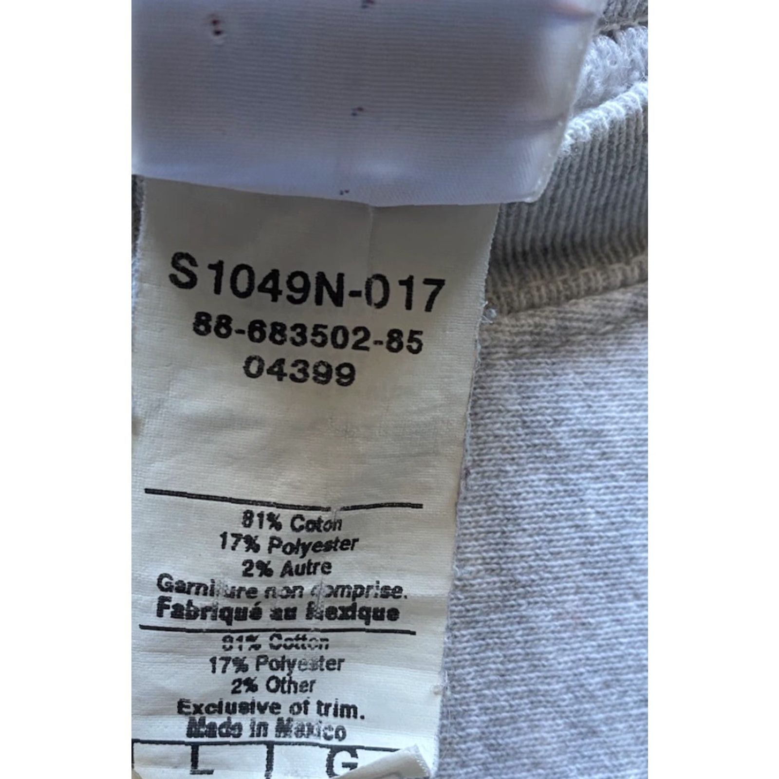 Champion VINTAGE Champion Reverse Weave Sweatshirt Men L Gray Franciscan Steubenville Size US L / EU 52-54 / 3 - 3 Thumbnail