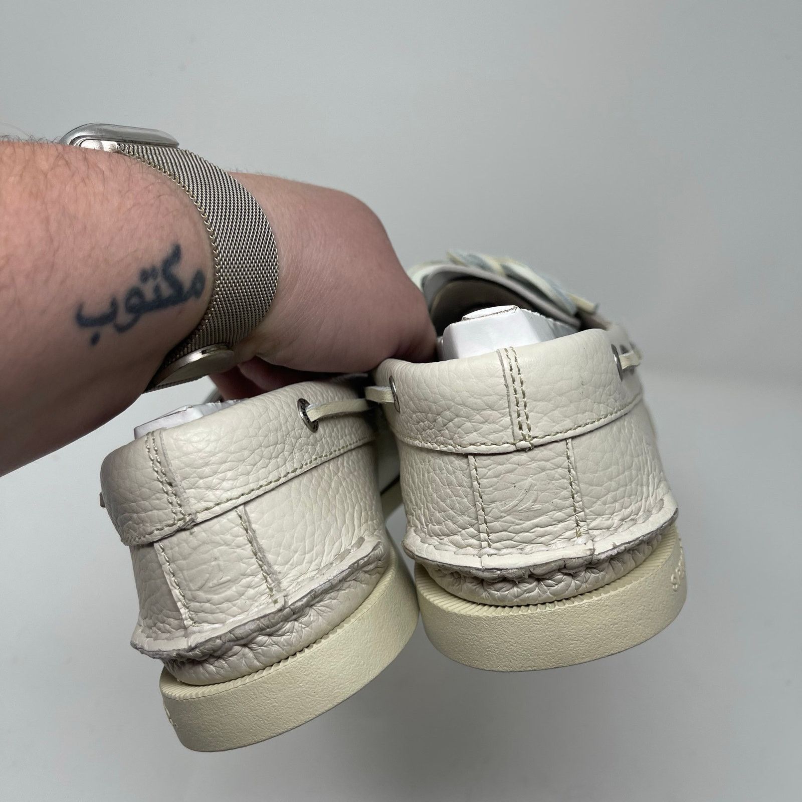 Sperry Sperry Authentic Original Ice white Leathef Boat Shoe 8.5 Size US 8.5 / EU 41-42 - 5 Thumbnail