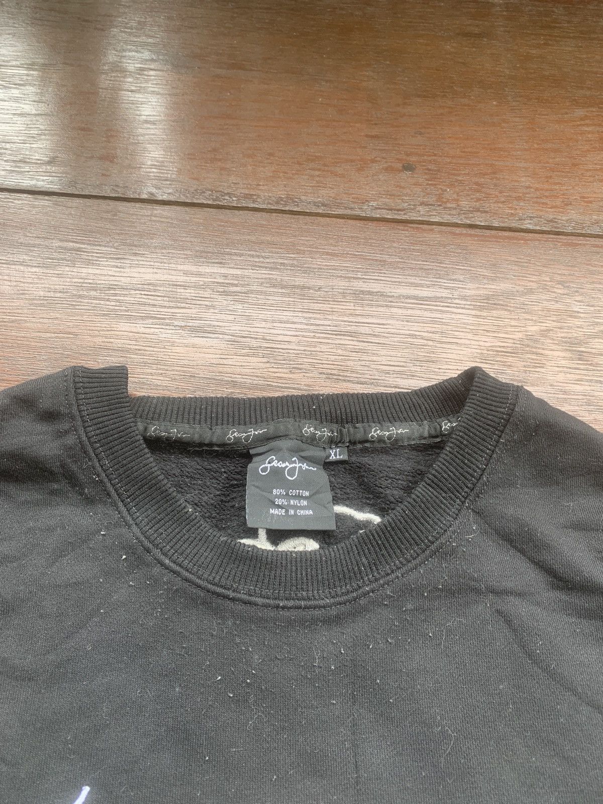 Designer × Sean John Sean John SJC embroidery logo lion black sweatshirt Size US XL / EU 56 / 4 - 4 Thumbnail