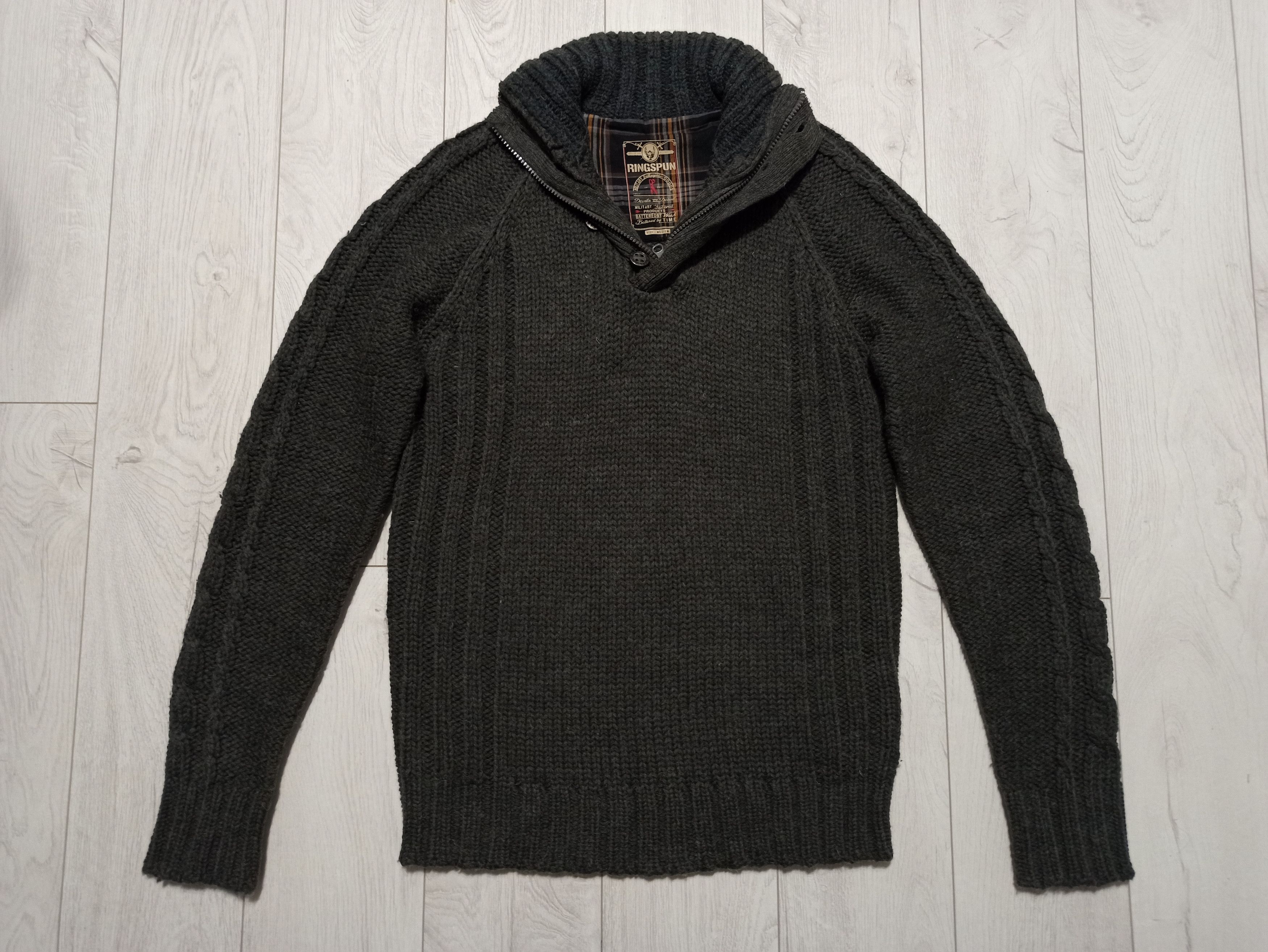 Ringspun Ringspun Sweater Military Size US M / EU 48-50 / 2 - 3 Thumbnail