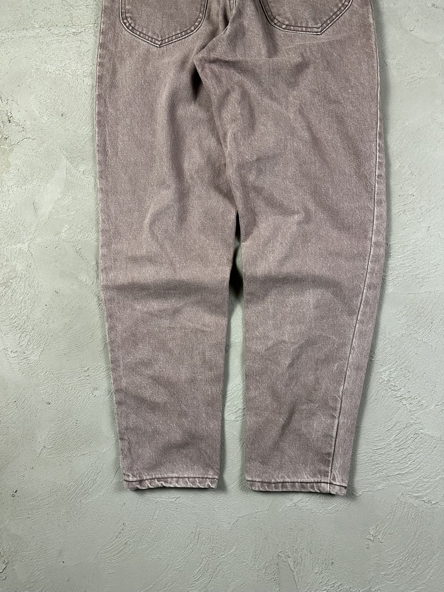 Lee 80s Vintage Lee Oversized Denim Pants Washed Rare Size US 28 / EU 44 - 2 Thumbnail