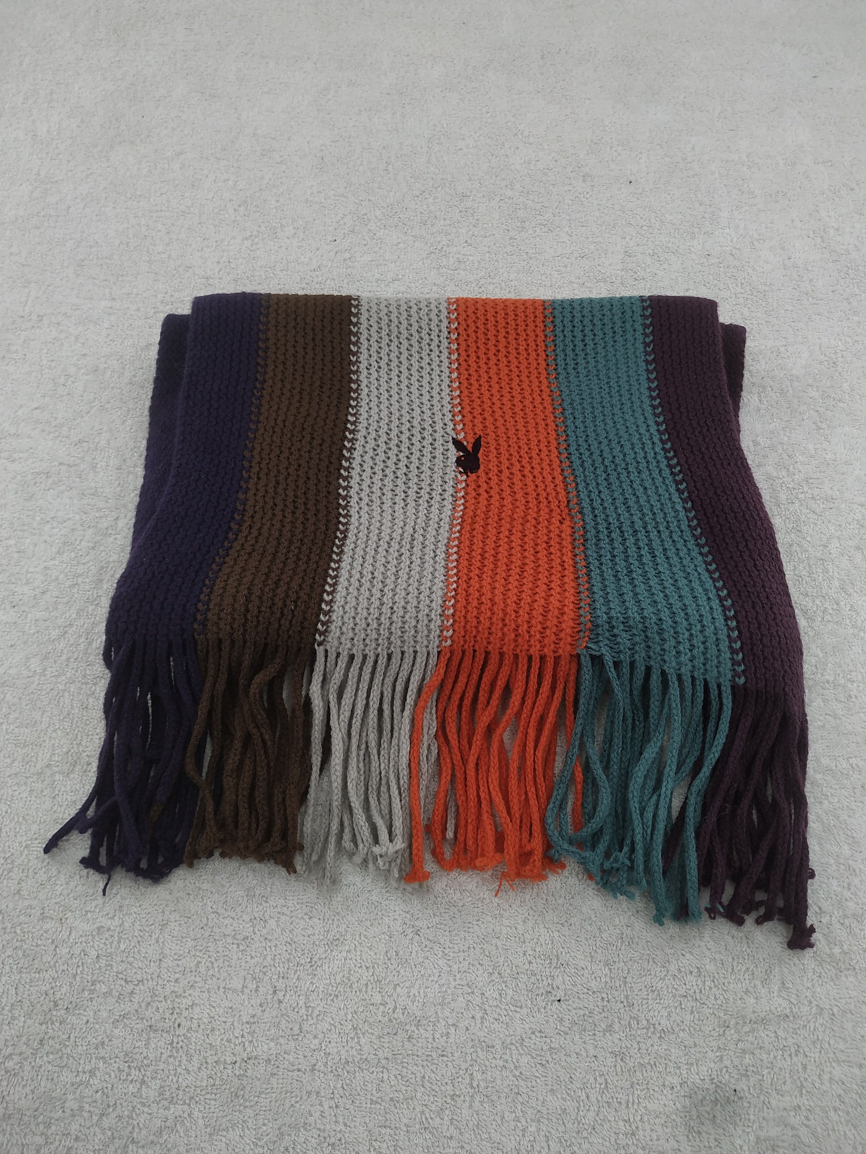 Playboy Vintage PLayboy Scarf/Muffler/Neckwear MF353 Size ONE SIZE - 3 Thumbnail