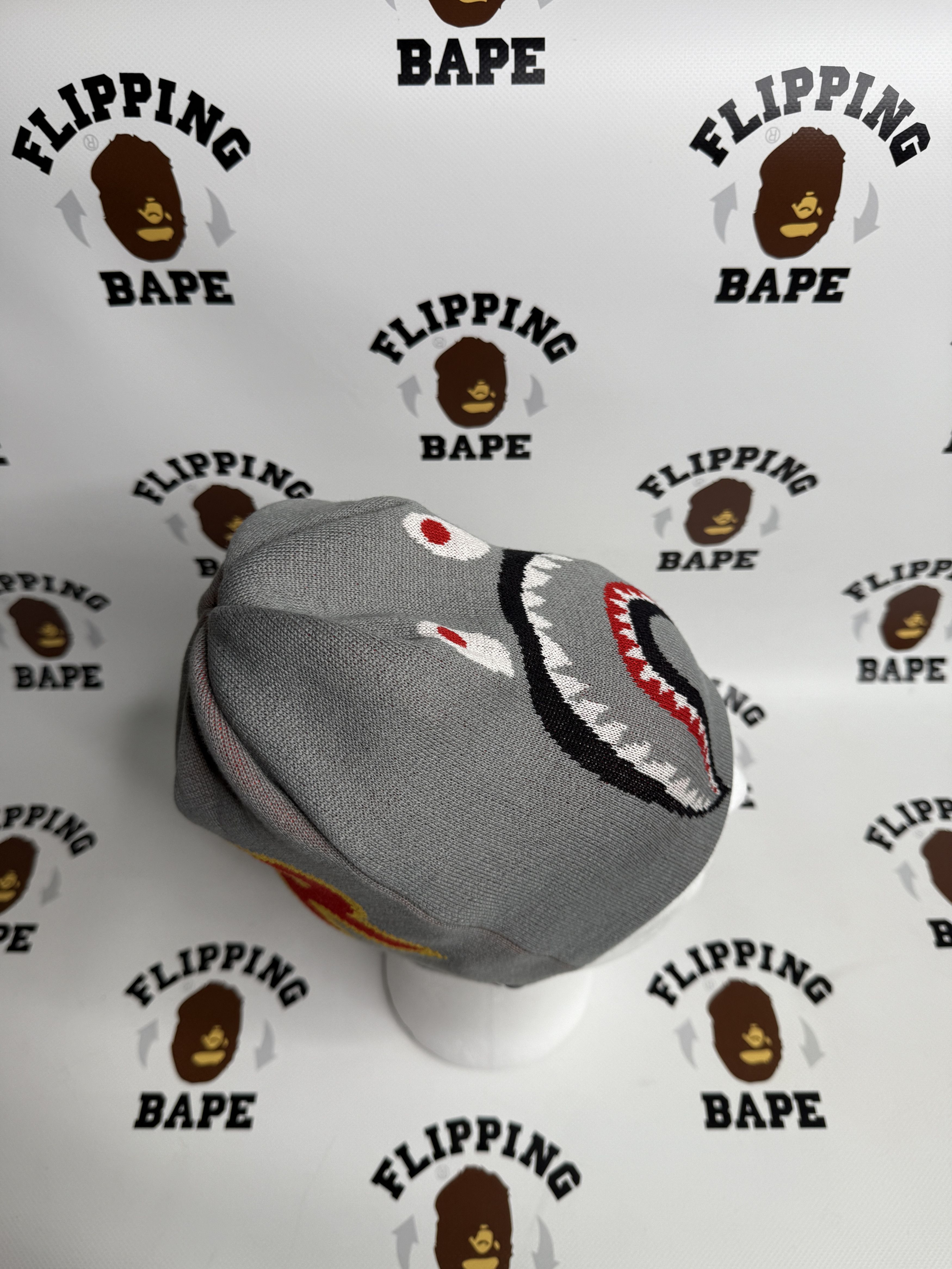 Bape 2ND SHARK KNIT CAP Size ONE SIZE - 3 Thumbnail