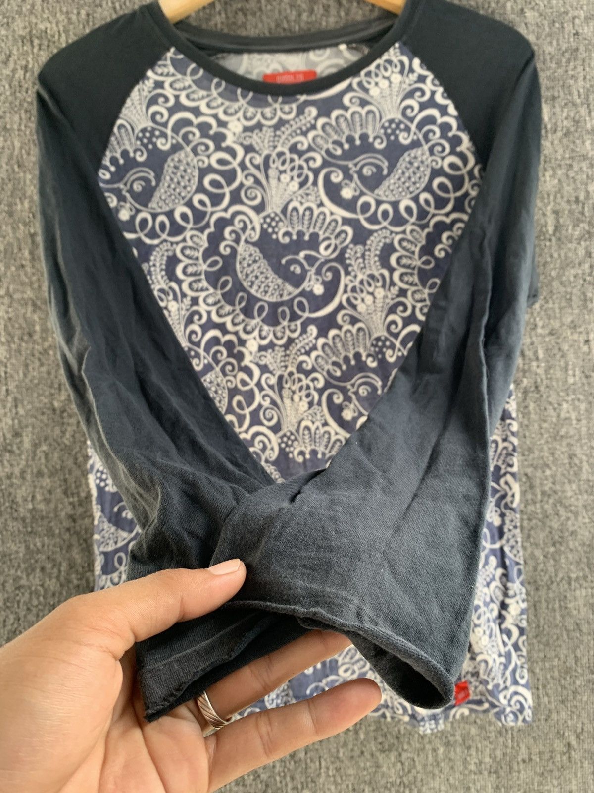 Vintage Crazy Googles Vintage Bandana Motive Long Sleeve Size US S / EU 44-46 / 1 - 2 Thumbnail