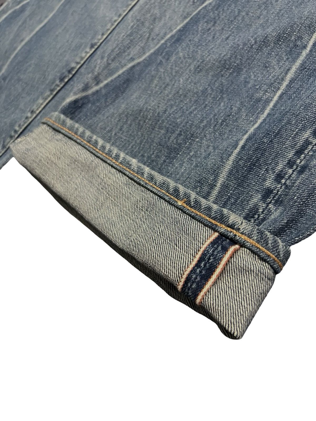 Full Count & Co. Vintage 00s Fullcount 1101-15 Selvedge Japanese Denim -W33 Size US 33 - 8 Thumbnail