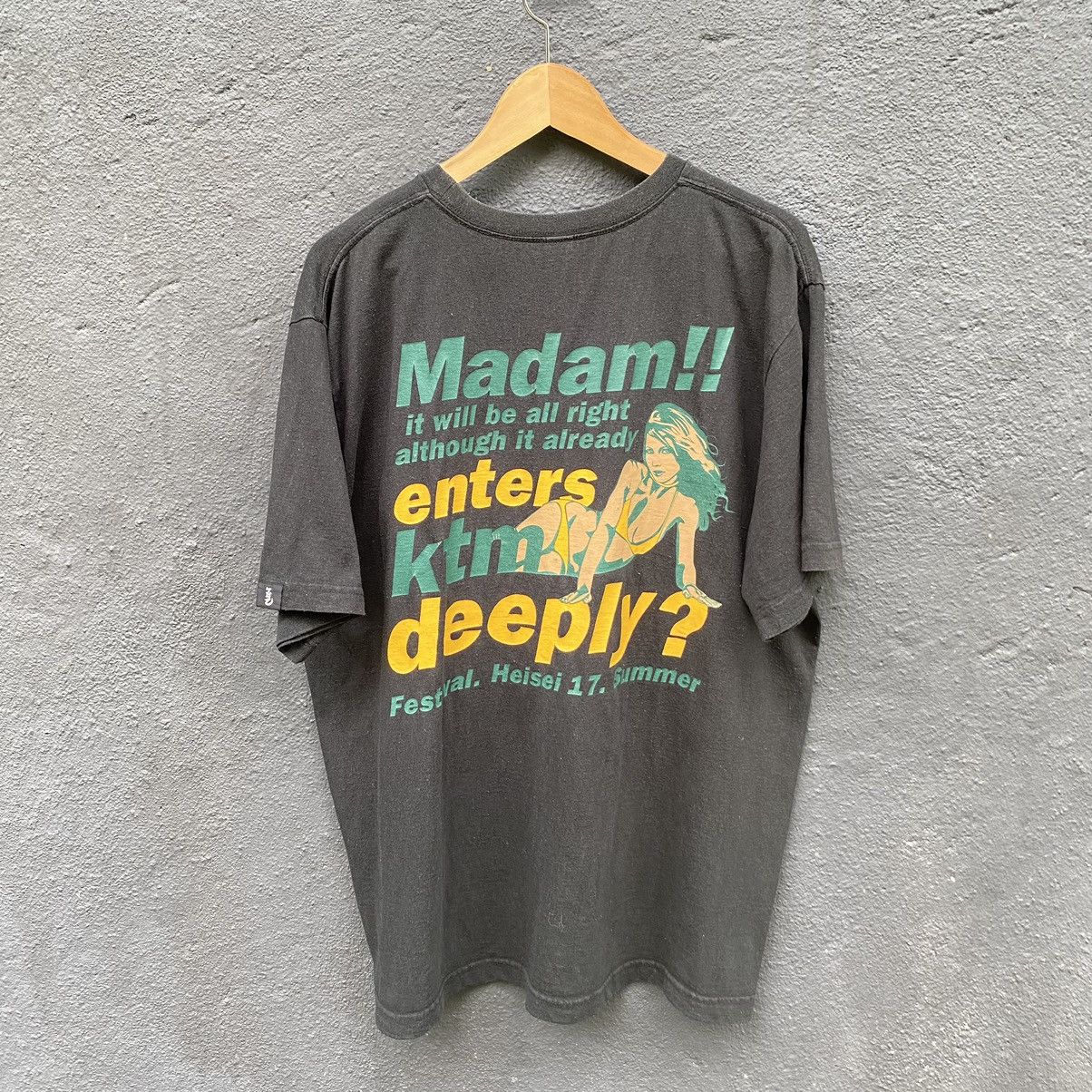 Hot Model Sex Thrashed Faded Vintage Y2K KTM Porn Star ERD GRUNGE TEE Size US XL / EU 56 / 4 - 1 Thumbnail