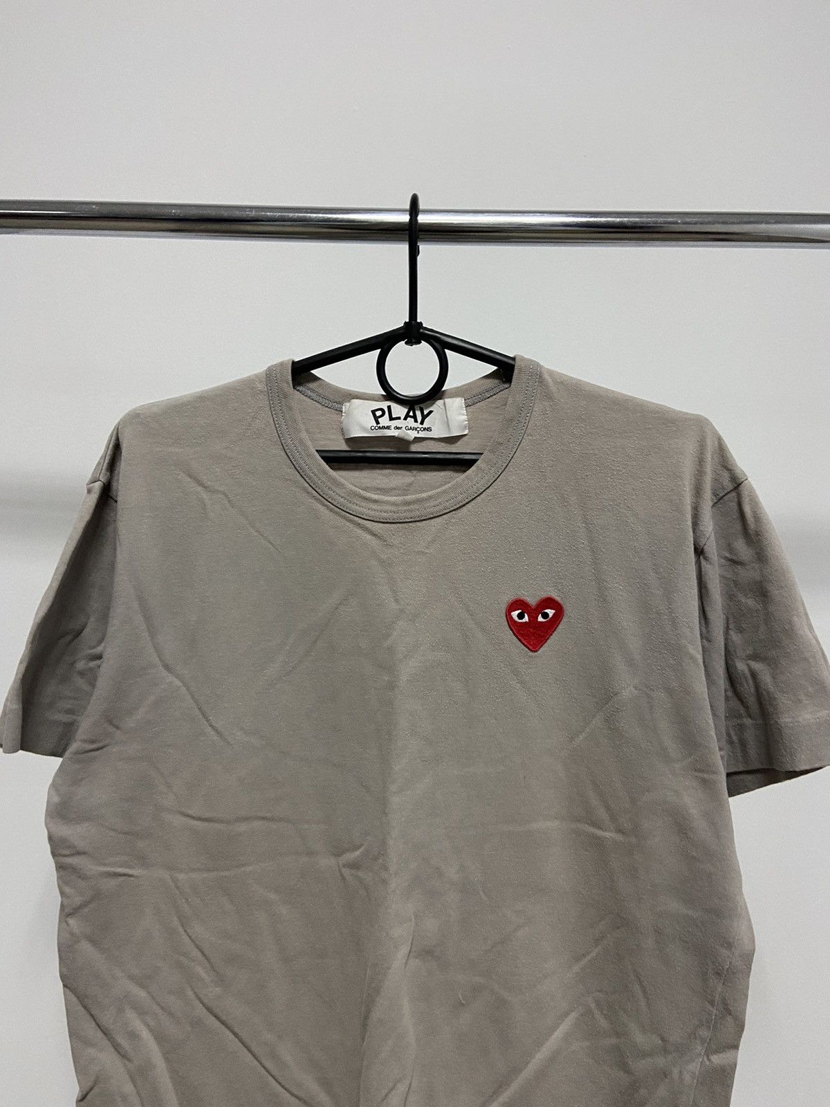 Comme des Garcons PLAY Play Come Des Garcons Vintage T Shirt Small Logo Heart Size US L / EU 52-54 / 3 - 2 Thumbnail