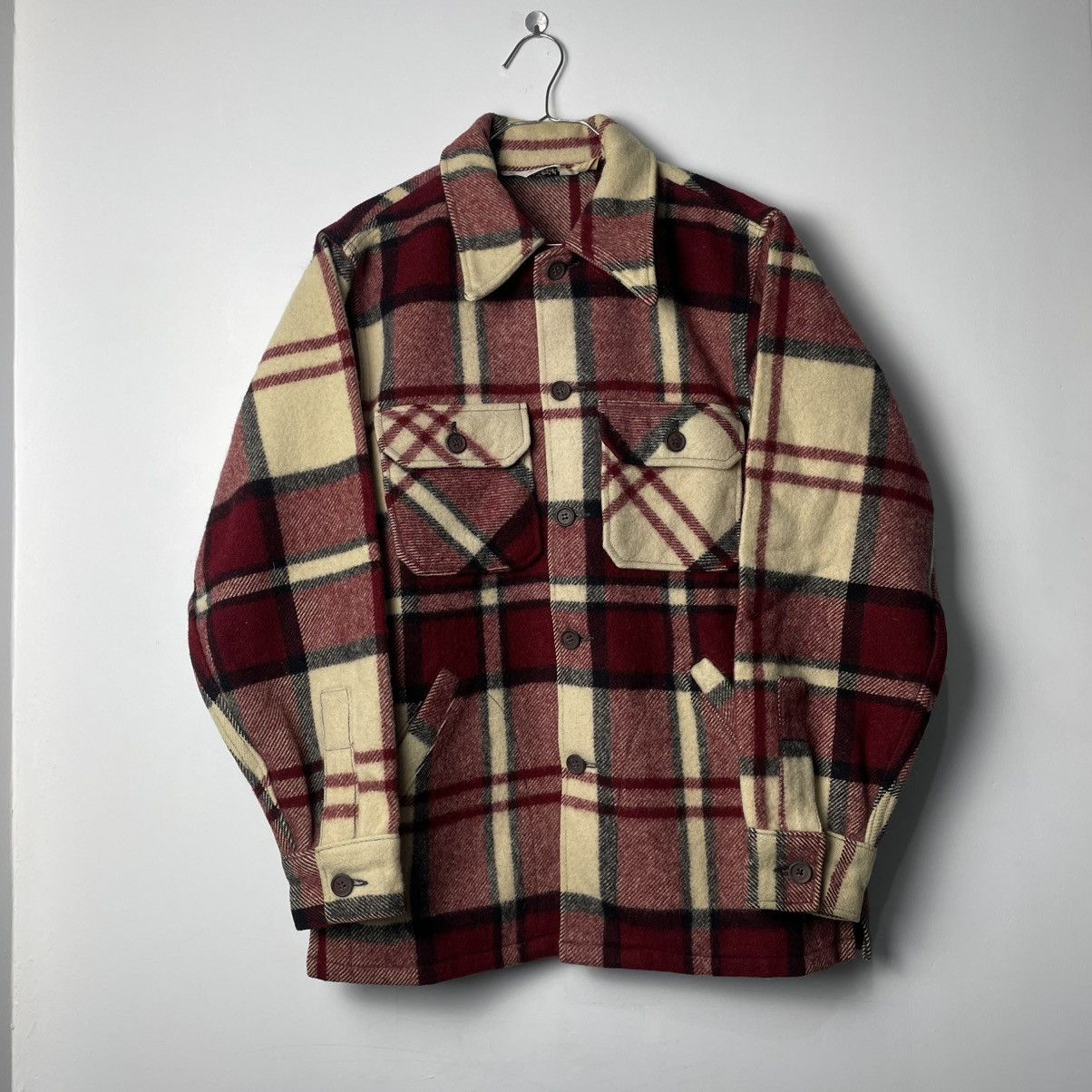 Woolrich Woolen Mills Wool Rich Plaid Flannel Wool Jacket Size US M / EU 48-50 / 2 - 1 Thumbnail
