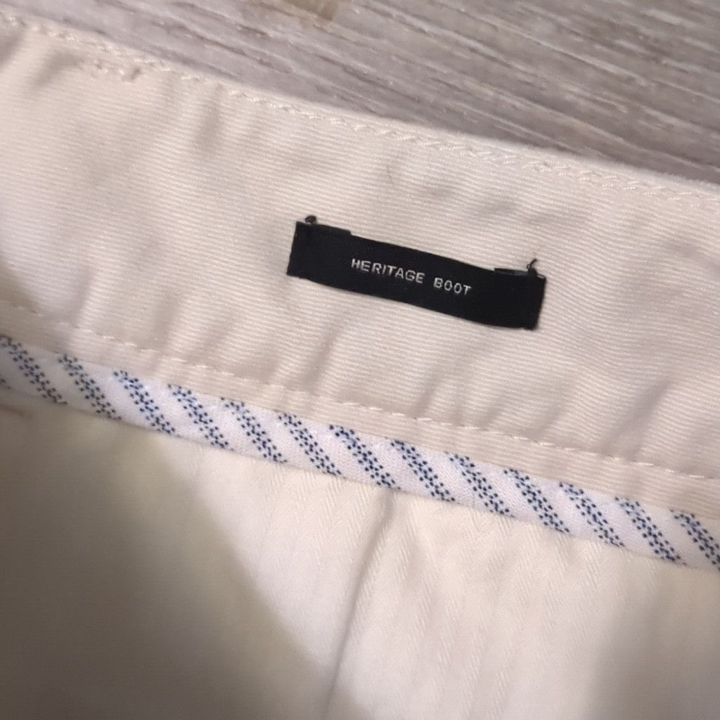 Talbots Talbots heritage crop cream trousers size 6 Size 32" / US 10 / IT 46 - 5 Thumbnail