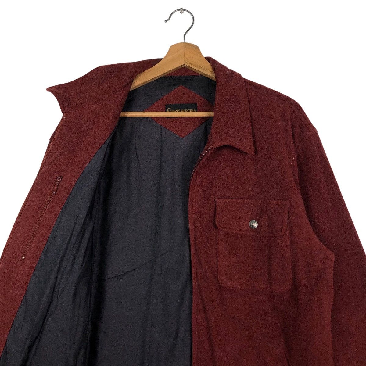 Japanese Brand 🔥Vintage Biker Cargo Jacket Gianni Valentino Italy Size US L / EU 52-54 / 3 - 12 Thumbnail