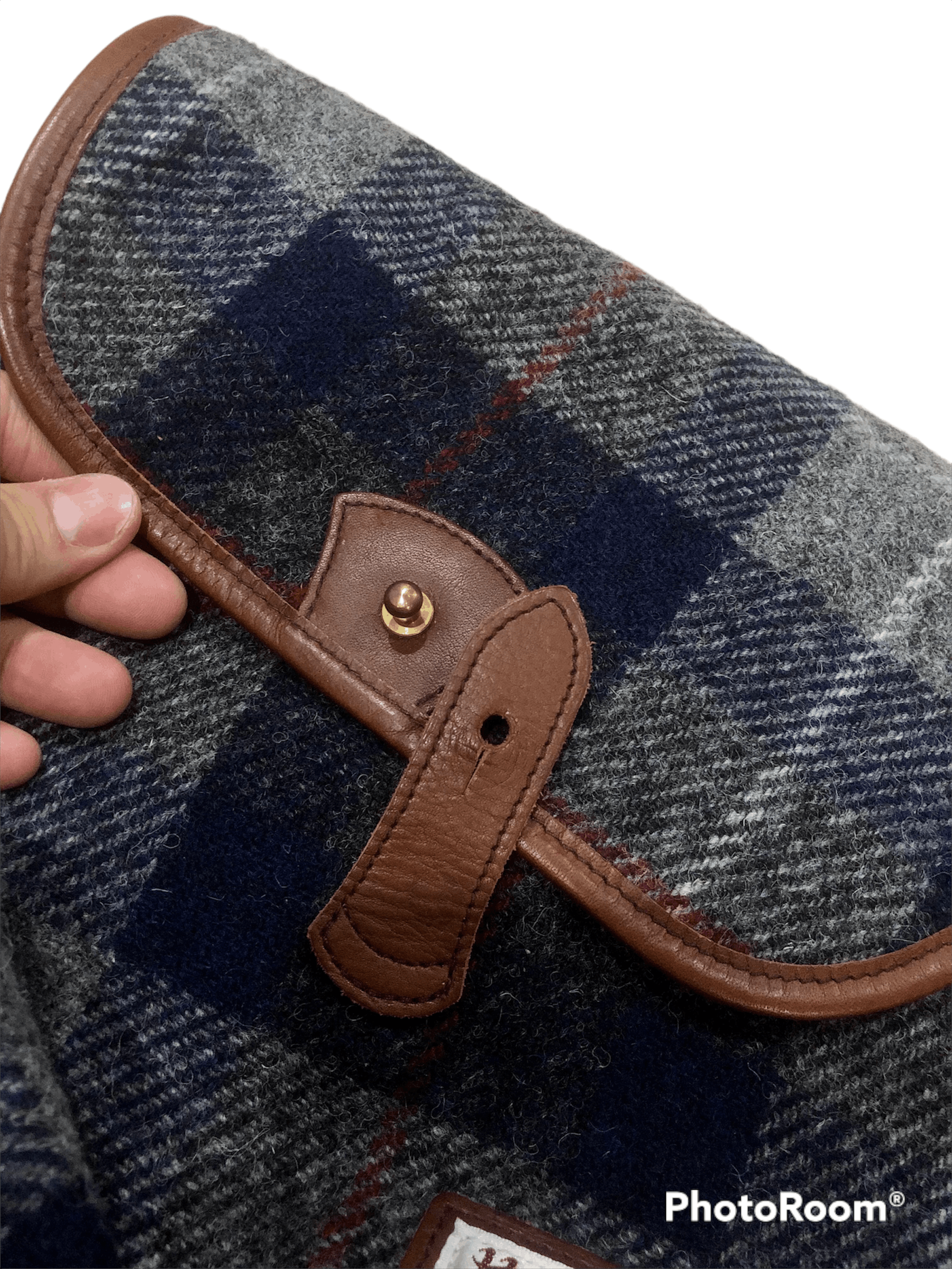 Harris Tweed Harris Tweed X Heming’s Inc Wool Sling Bag Size ONE SIZE - 5 Thumbnail