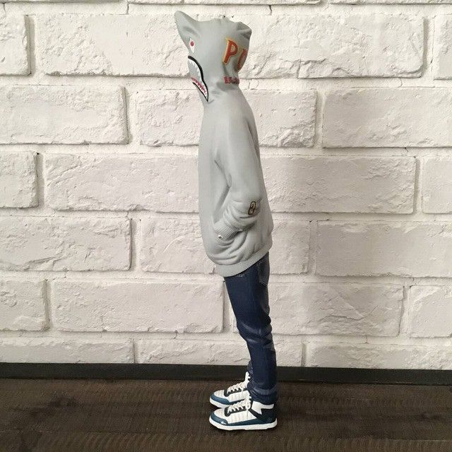 Bape × Nigo 2009 BAPE Teriyaki Alien Shark Hoodie Figure APE NIGO Size ONE SIZE - 4 Thumbnail