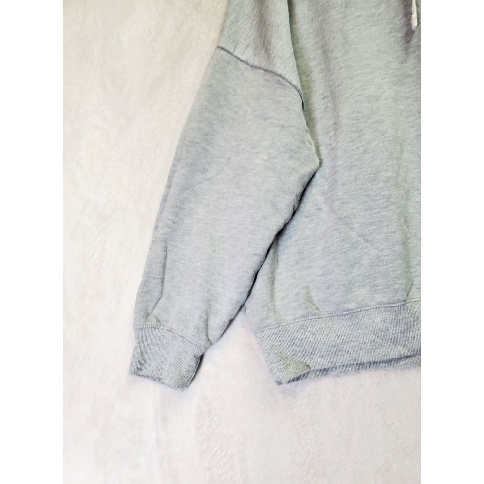 Buffalo David Bitton Buffalo Hoodie Womens XL Gray Viscose Long Sleeve Hooded Drawstring Size XL / US 12-14 / IT 48-50 - 6 Thumbnail