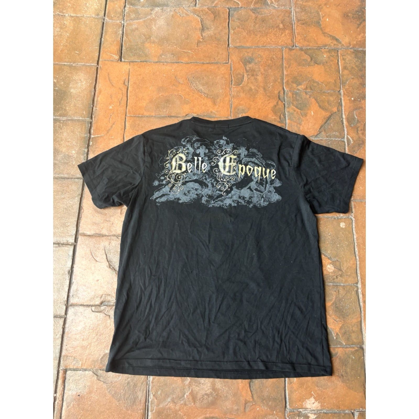 Vintage VINTAGE Revolve MMA T-Shirt 2XL Black Short Sleeve Crew Neck Graphic Print Grunge Gothic Emo Size US XXL / EU 58 / 5 - 3 Thumbnail