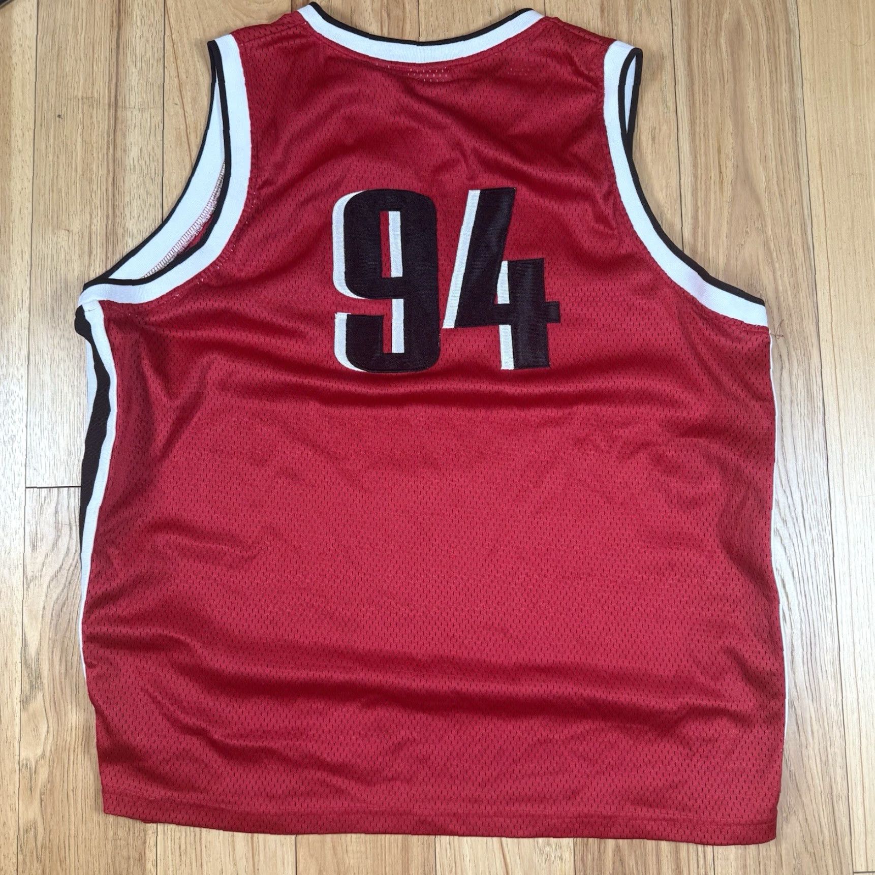 Vintage VINTAGE Nike? (cannot assume brand other than Vintage) Clench Basketball Jersey Mens XXL All Star Edition Red Sleeveless Y2K Tank Stars Size US XXL / EU 58 / 5 - 4 Thumbnail