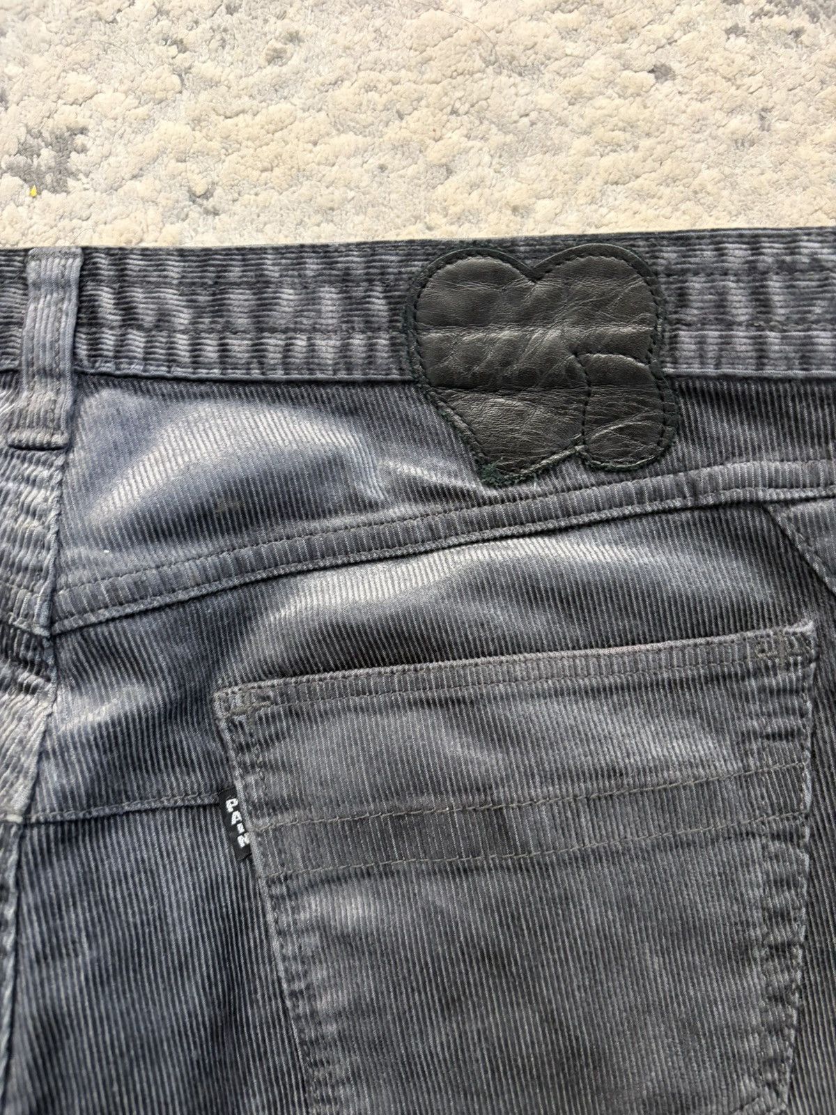 Number (N)ine FW07 Corduroy Pain Crying Heart Denim Size US 32 / EU 48 - 7 Thumbnail