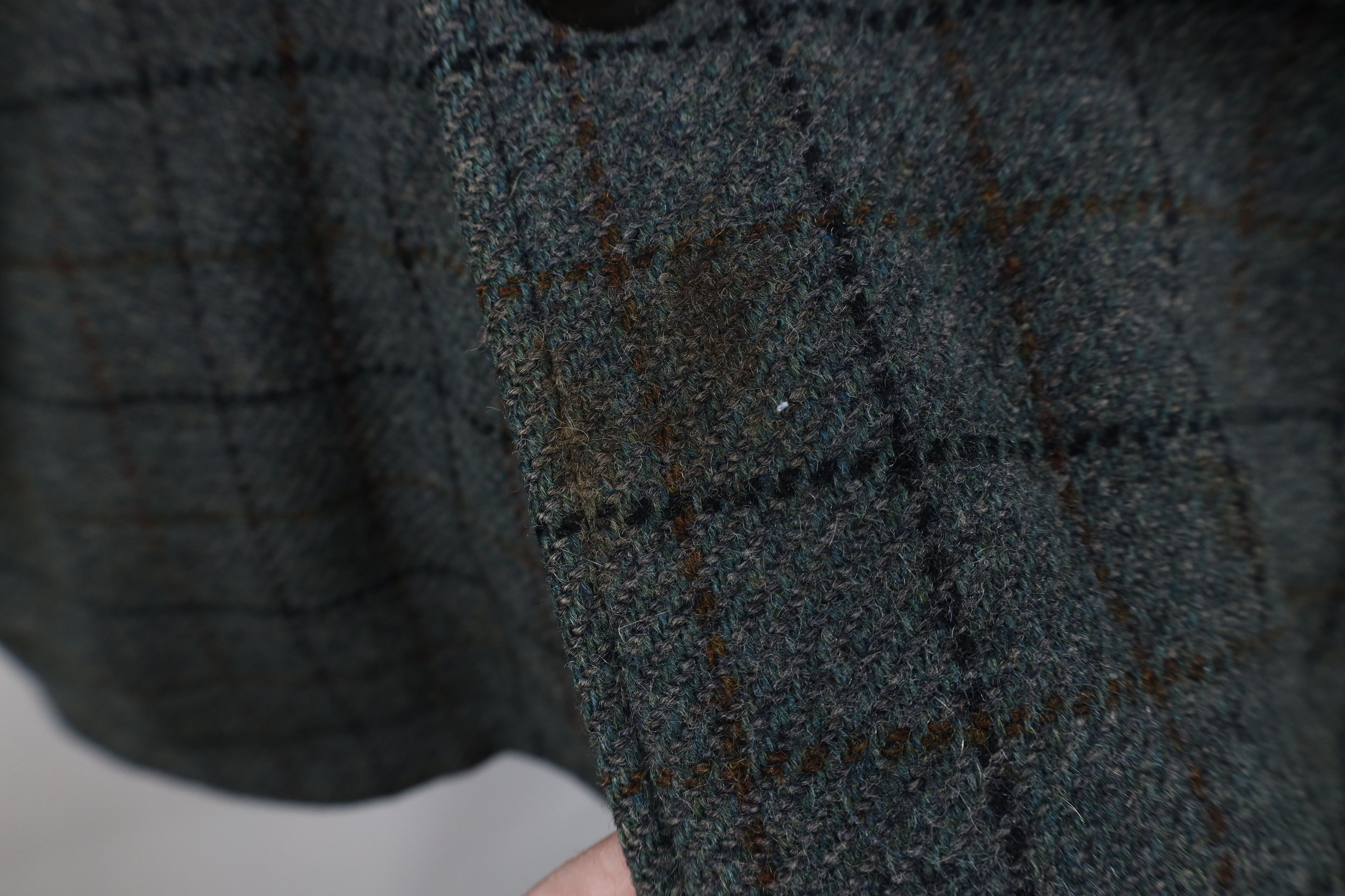 Vintage Vintage 70s Streetwear Lined Wool Tweed Overcoat Jacket Size US L / EU 52-54 / 3 - 4 Thumbnail