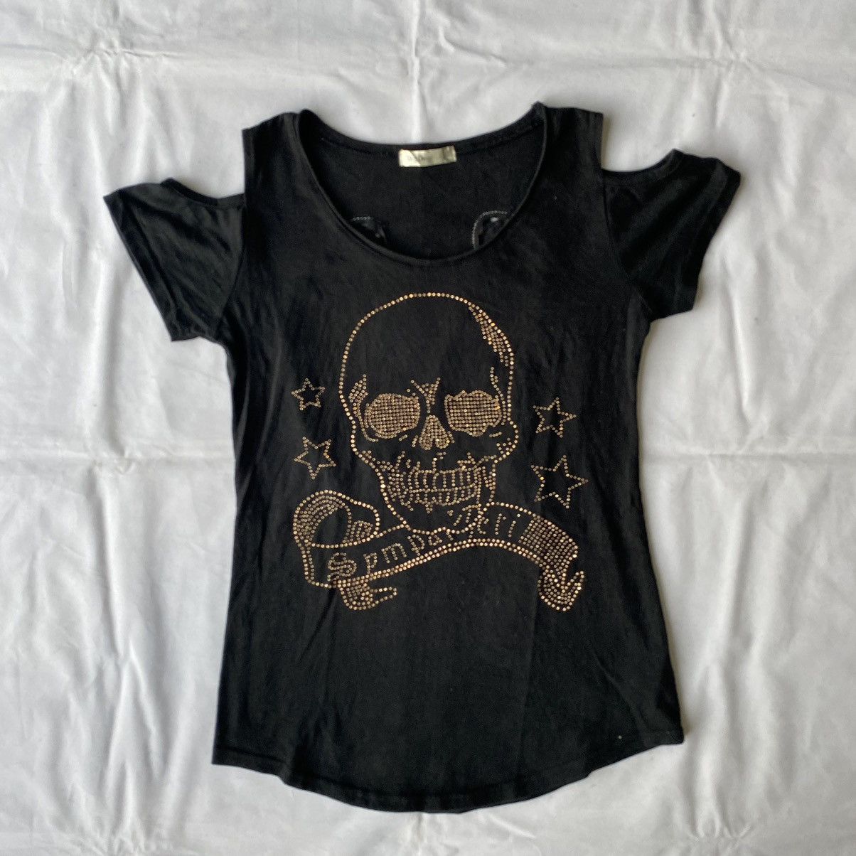 Japanese Brand × Seditionaries Y2K Blouse Skull Diamonds Tank Top Punk and Gothic Style Size M / US 6-8 / IT 42-44 - 2 Thumbnail