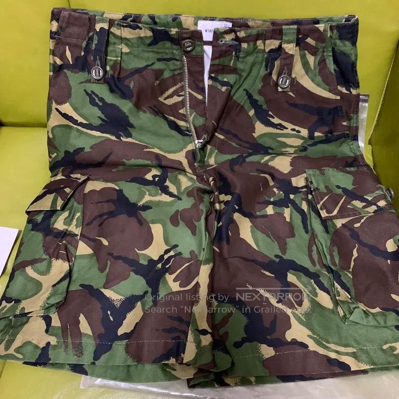Wtaps Wtaps size 2 Camouflage Military Shorts, Cotton Size US 40 / EU 56 - 2 Thumbnail
