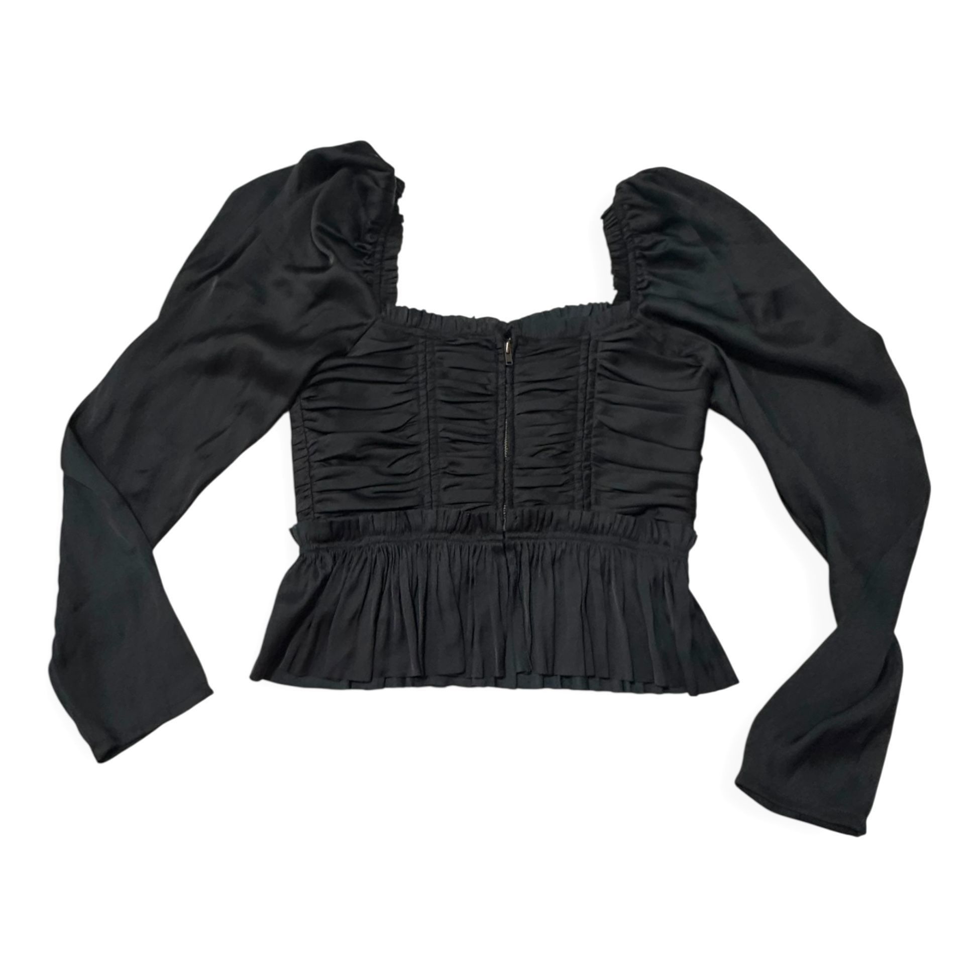 Ulla Johnson Ulla Johnson Mia Blouse in Noir (Black), Size 0, New with ta Size XS / US 0-2 / IT 36-38 - 6 Thumbnail