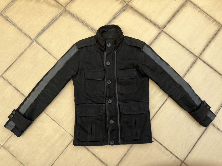 Junhashimoto Jun Hashimoto Macknight Hybrid Black Denim Jacket