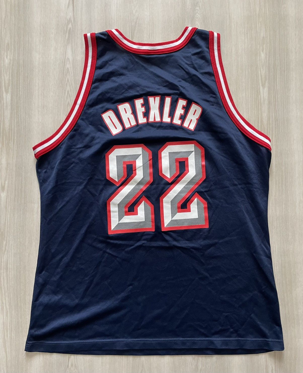 Champion × Vintage Vintage Houston Rockets Clyde Drexler #22 jersey Size 48 Size US XL / EU 56 / 4 - 2 Thumbnail