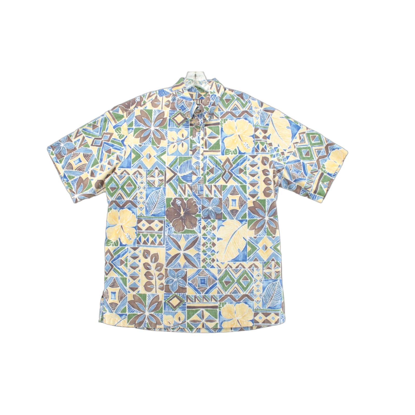 Vintage Kahala 1936 Hawaiian Shirt Men L Geometric Tribal Button Up Pocket Short Sleeve Size US L / EU 52-54 / 3 - 1 Thumbnail