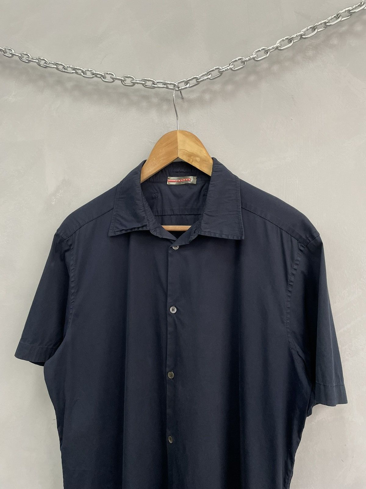 Prada Prada sport red tab shirt button up y2k Size US XL / EU 56 / 4 - 3 Thumbnail