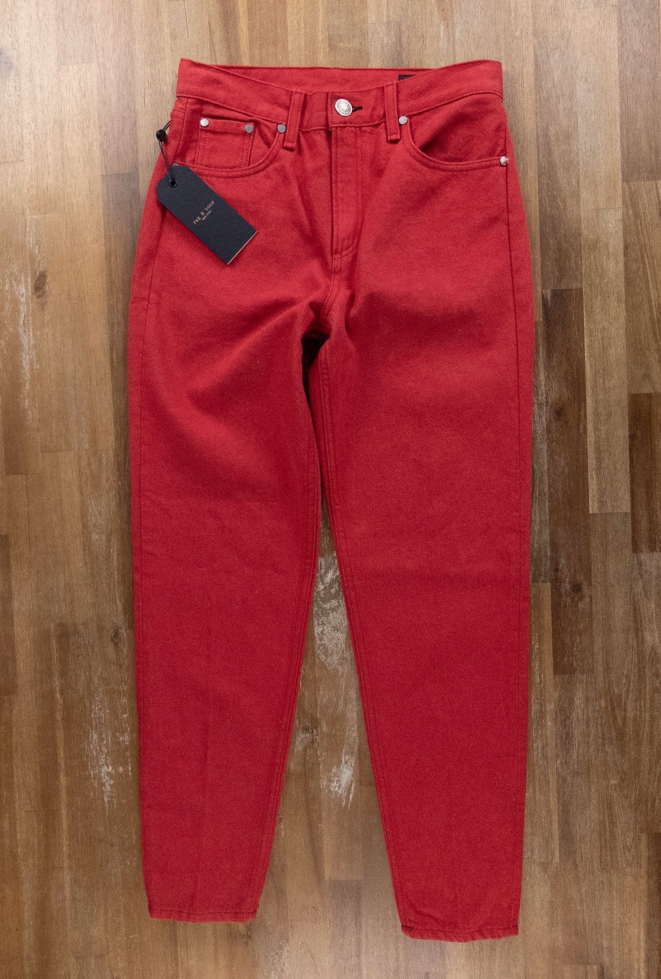 Rag & bone discount bull red ash jeans 26