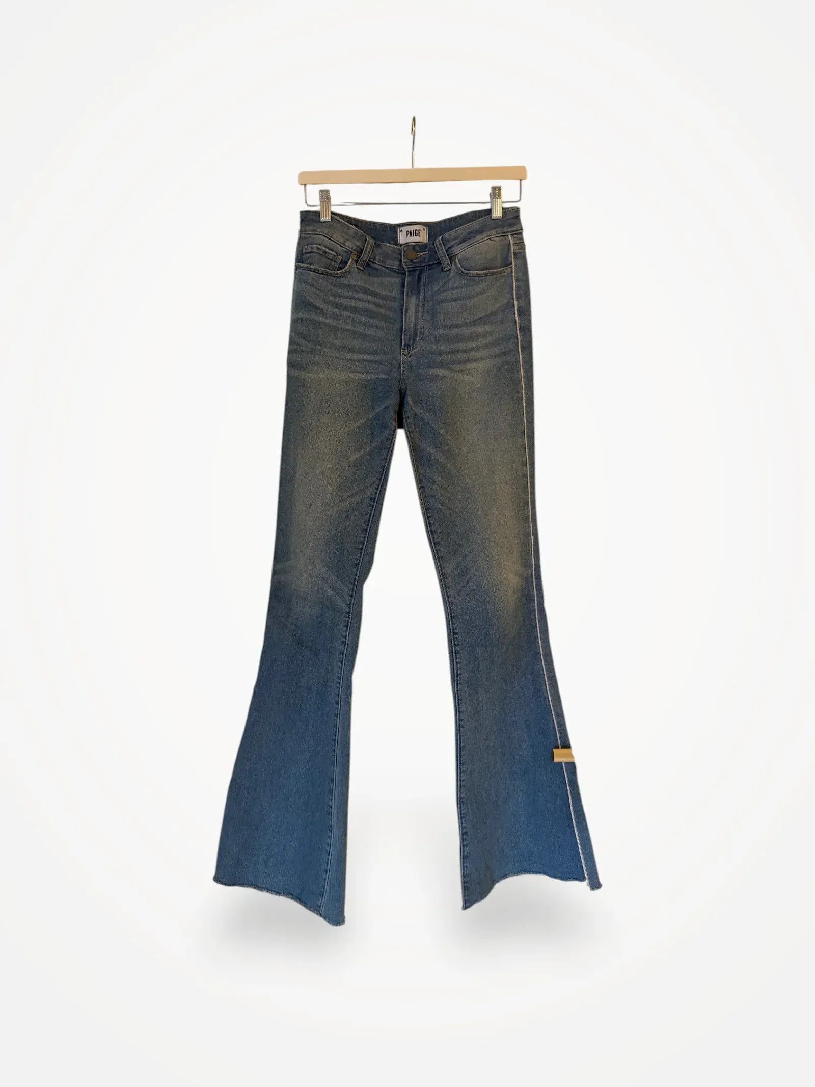 Paige Paige High Rise Lou Lou Jeans Size 28" / US 6 / IT 42 - 1 Thumbnail