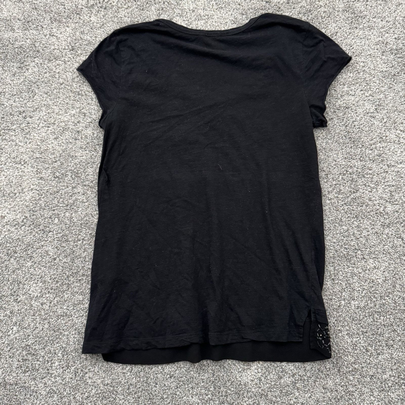 Express Express Top Womens S Chic Sparkly Edgy Beaded Embellished Size S / US 4 / IT 40 - 7 Thumbnail