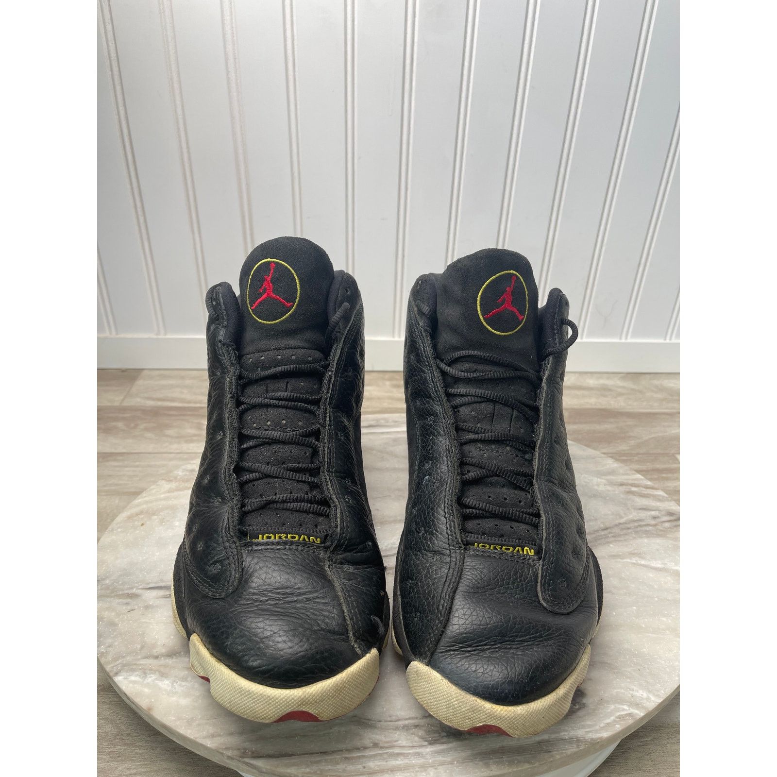 Nike Air Jordan 13 OG Playoffs 98 Black True Red 136002-061 Nike Size US 9 / EU 42 - 8 Thumbnail