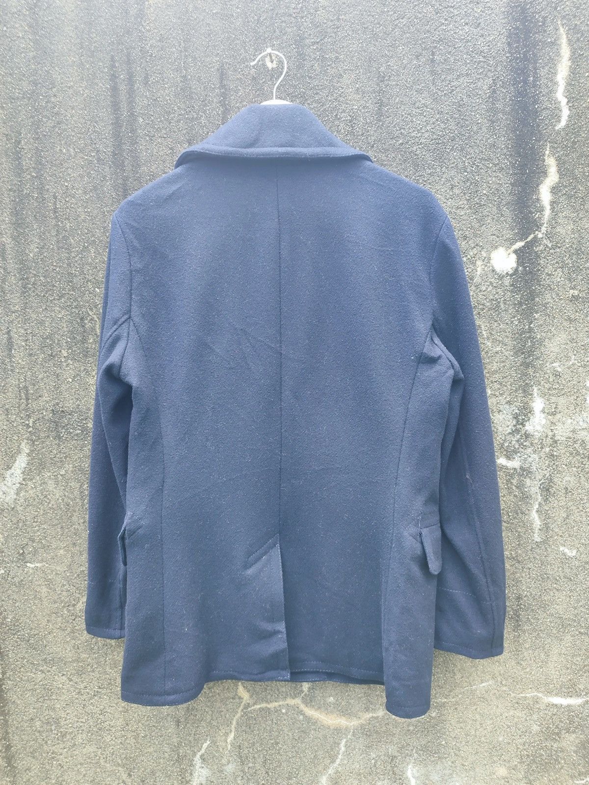 Polo Ralph Lauren × Ralph Lauren × Vintage Polo Ralph Lauren Navy Wool Peacoat - Made in Japan - M Size US M / EU 48-50 / 2 - 4 Thumbnail