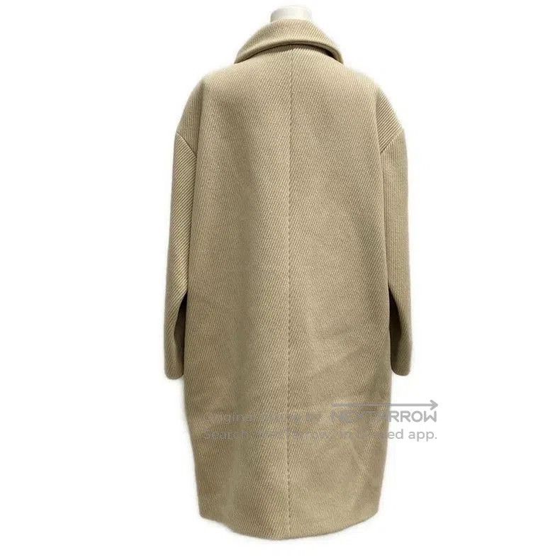Hermes Hermes Beige Wool Coat Size 34. Size US XXS / EU 40 - 2 Thumbnail