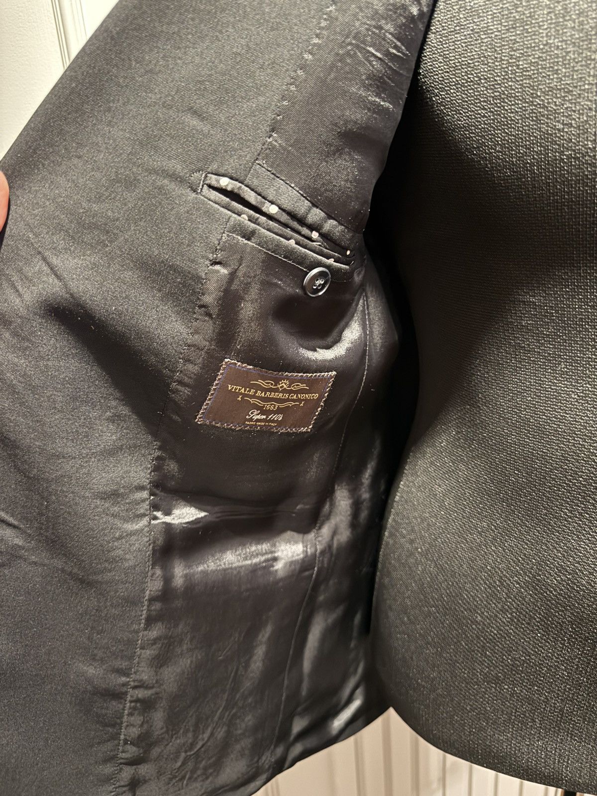 Vitale Barberis Canonico VBC suit by Viggo romania Size 48S - 5 Thumbnail
