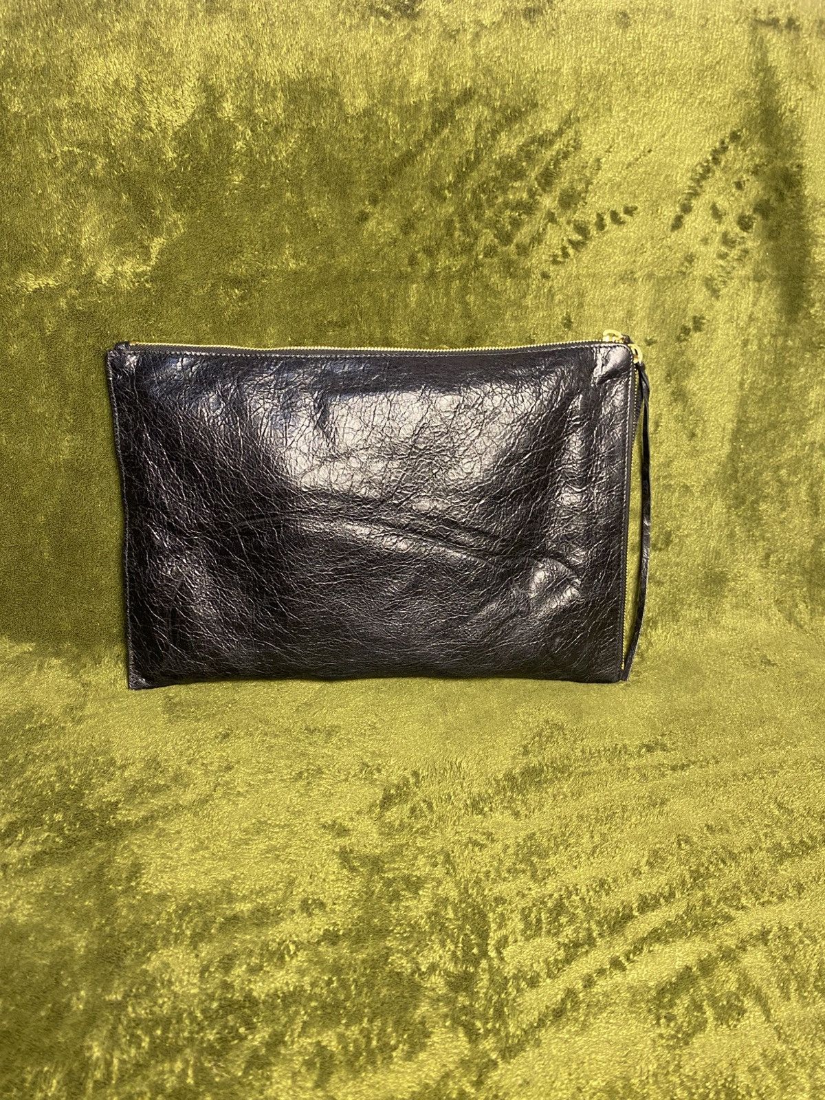 Balenciaga Balenciaga black leather clutch bag Size ONE SIZE - 2 Thumbnail