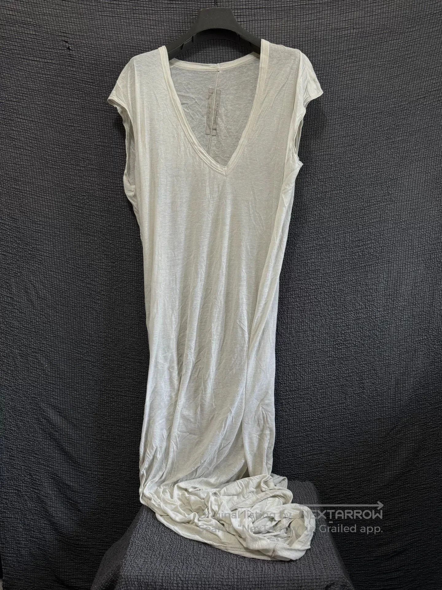 Rick Owens Rick Owens Double Layer V-Neck Tank. Size XS / US 0-2 / IT 36-38 - 5 Thumbnail