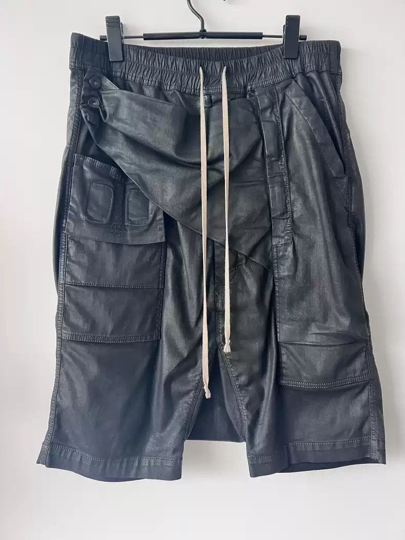 Rick Owens Rick Owens Drkshdw ro wax shorts-2505 Size US 30 / EU 46 - 1 Thumbnail