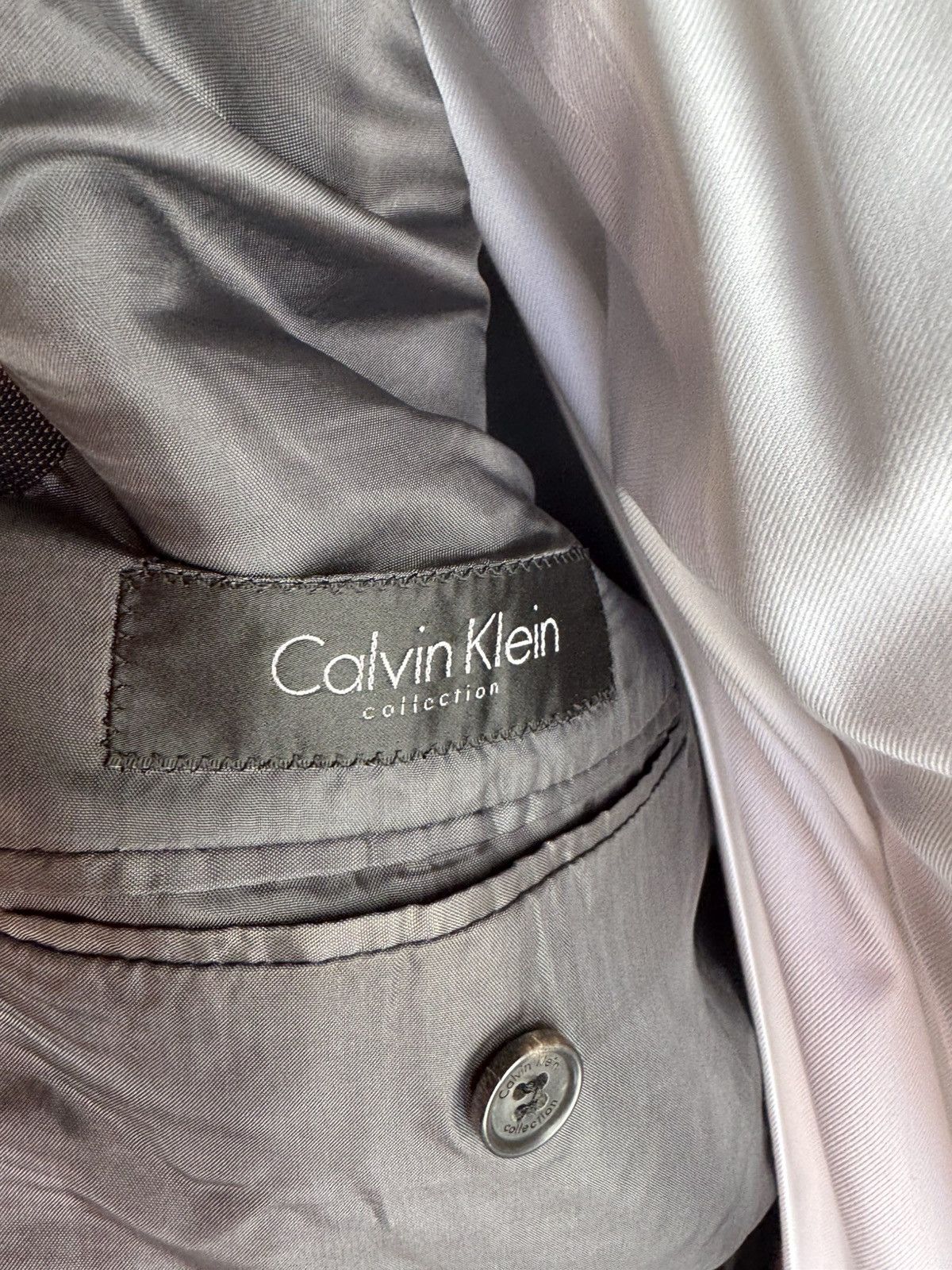 Calvin Klein Calvin Klein suit 48 Grey Size 48R - 4 Thumbnail
