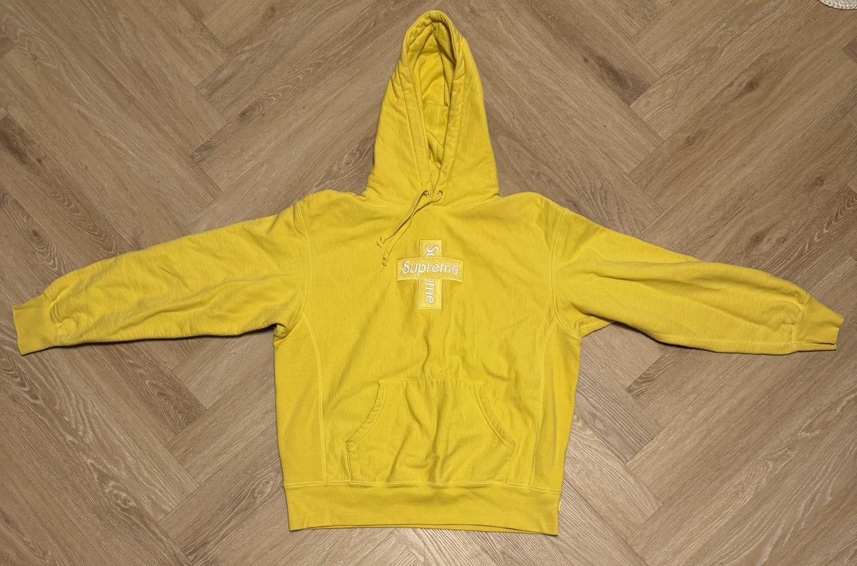 Supreme Supreme Cross Box Logo Hoodie Size US S / EU 44-46 / 1 - 1 Thumbnail