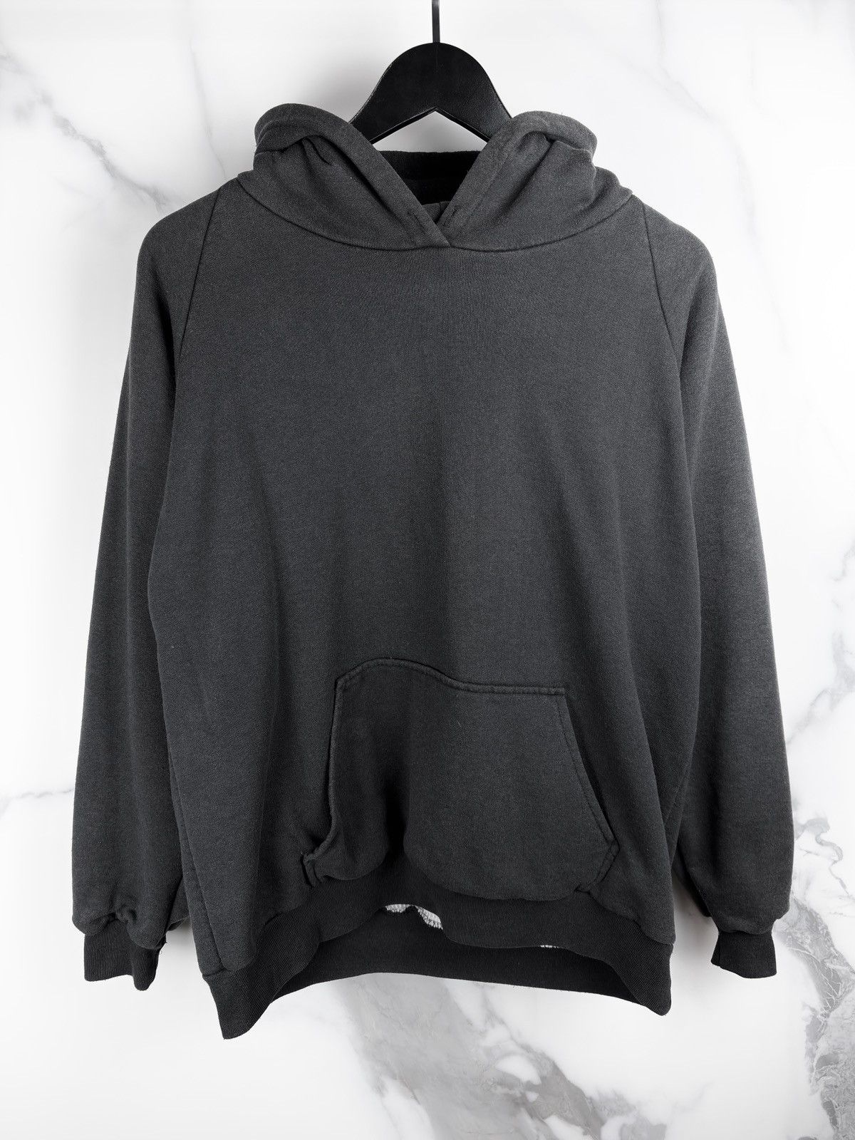 Chrome Hearts Chrome Hearts Vintage Floral Cross Waffle Thermal Hoodie Size US M / EU 48-50 / 2 - 2 Thumbnail