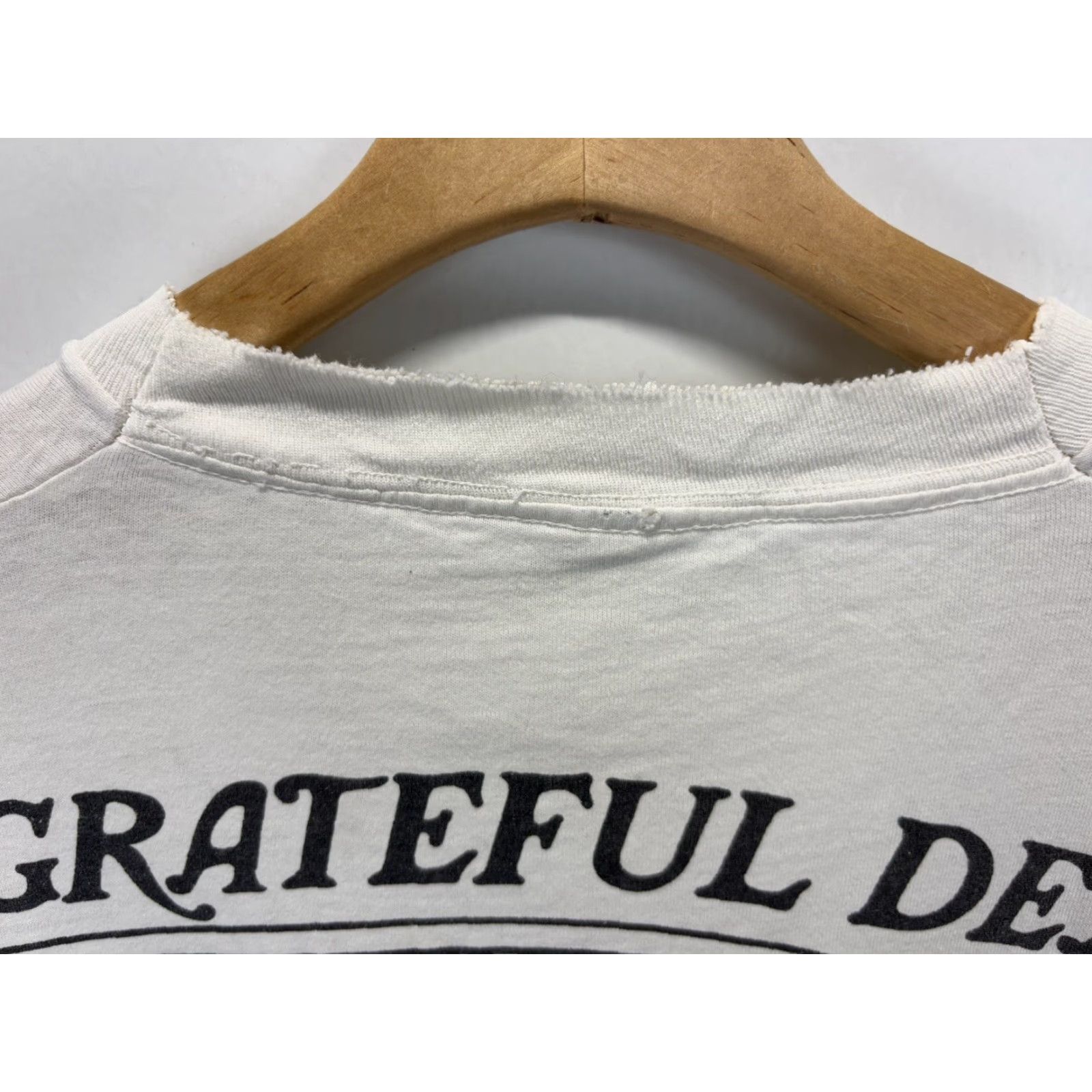 Fruit Of The Loom Vintage Grateful Dead 1995 T-Shirt Unisex XL White 90s Band Shirt Cotton Size US L / EU 52-54 / 3 - 2 Thumbnail