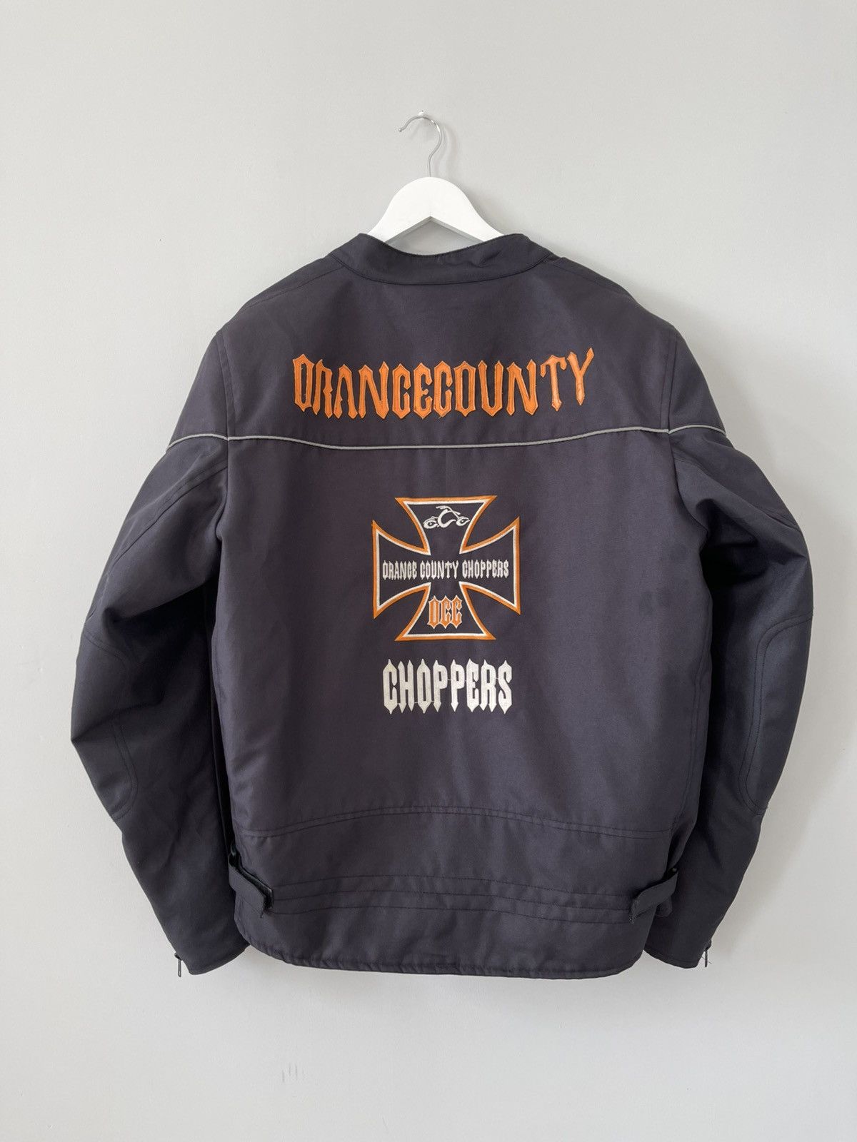 Vintage Vintage Orange County Choppers Armored Motorcycle Jacket Size US XL / EU 56 / 4 - 2 Thumbnail