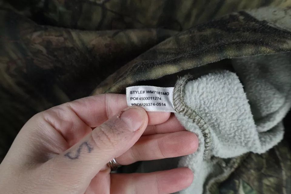 Vintage Vintage Y2K Streetwear Mossy Oak Camouflage Sweatshirt Size US XL / EU 56 / 4 - 10 Thumbnail