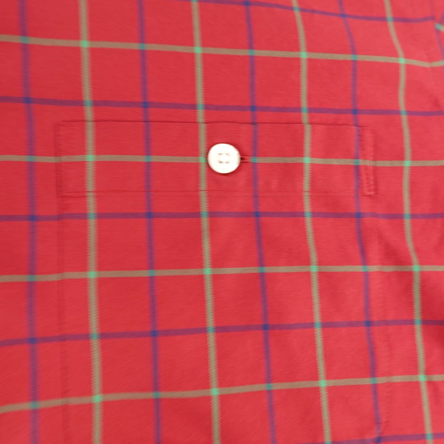 Orvis VINTAGE Orvis Shirt Mens Large Red Green Plaid Button-Up Long Sleeve Cotton Outdoor Classic Size US L / EU 52-54 / 3 - 3 Thumbnail