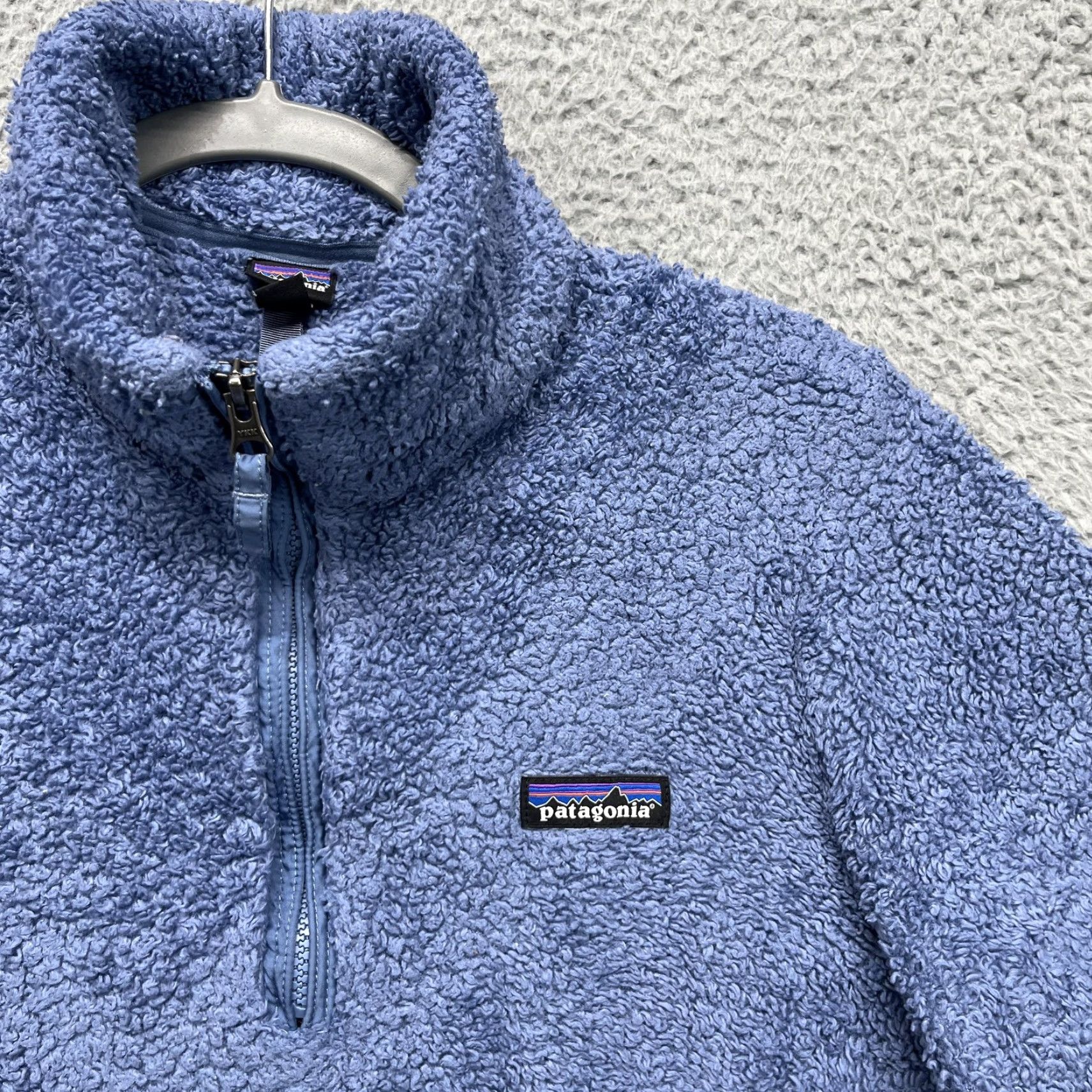 Patagonia Patagonia Los Gatos 1/4-Zip Pullover Jacket Womens Medium Blue Fleece Sherpa Size M / US 6-8 / IT 42-44 - 2 Thumbnail