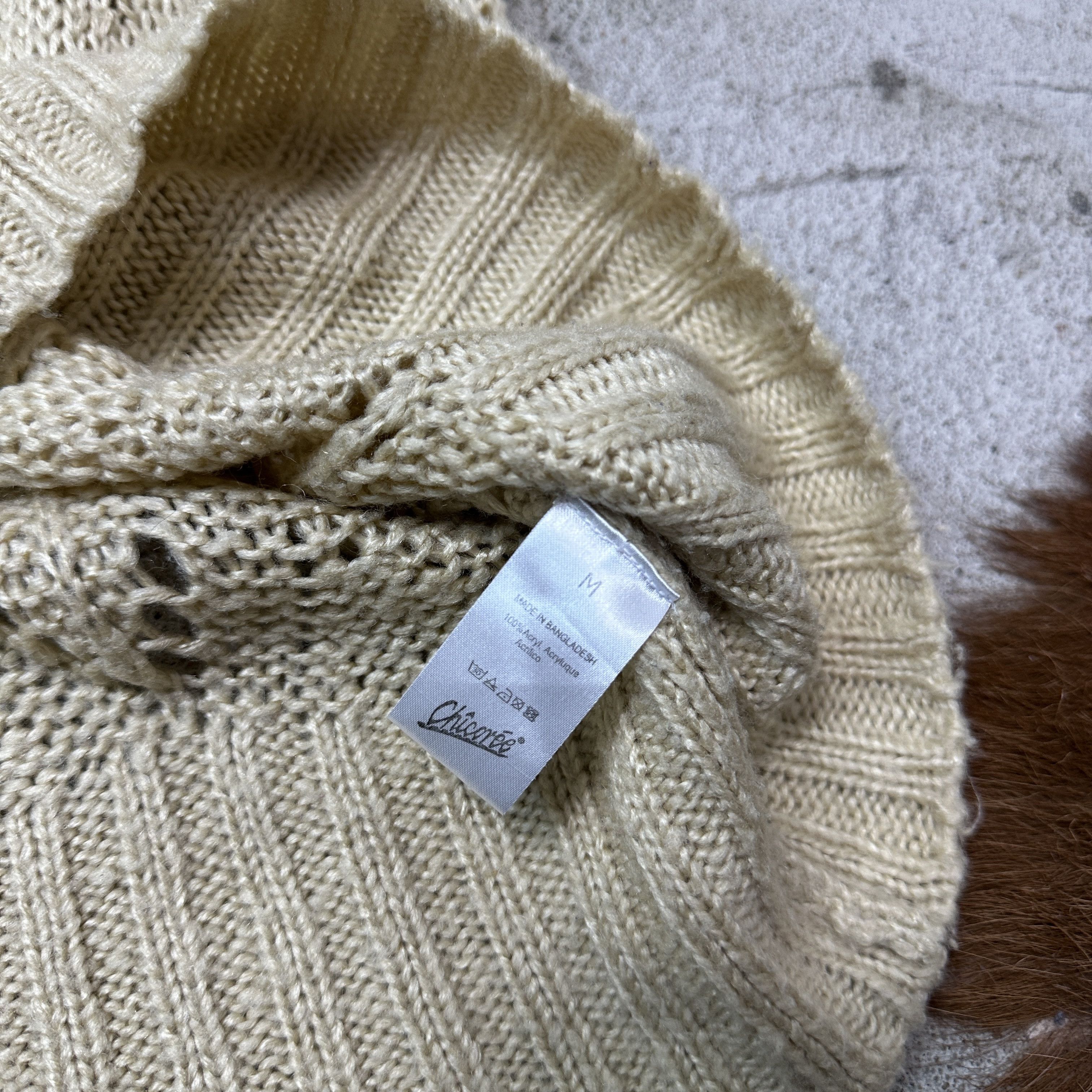 Vintage Vintage Cottage Big Collar Turtleneck Sweater Y2K Size M / US 6-8 / IT 42-44 - 2 Thumbnail