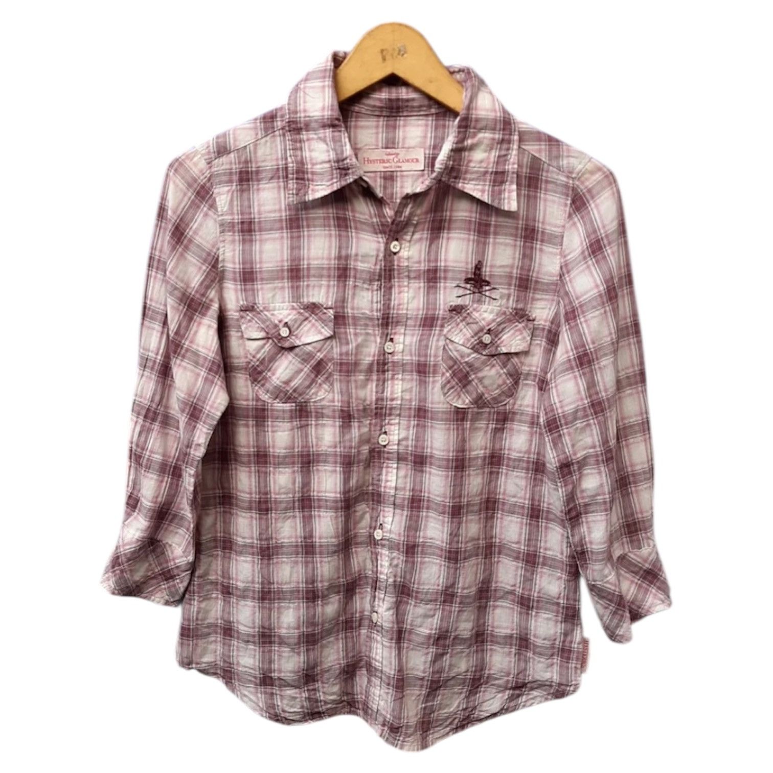 Hysteric Glamour 2000s Hysteric Glamour Plaid Button Ls Shirt y2k Lgb Size US S / EU 44-46 / 1 - 1 Thumbnail
