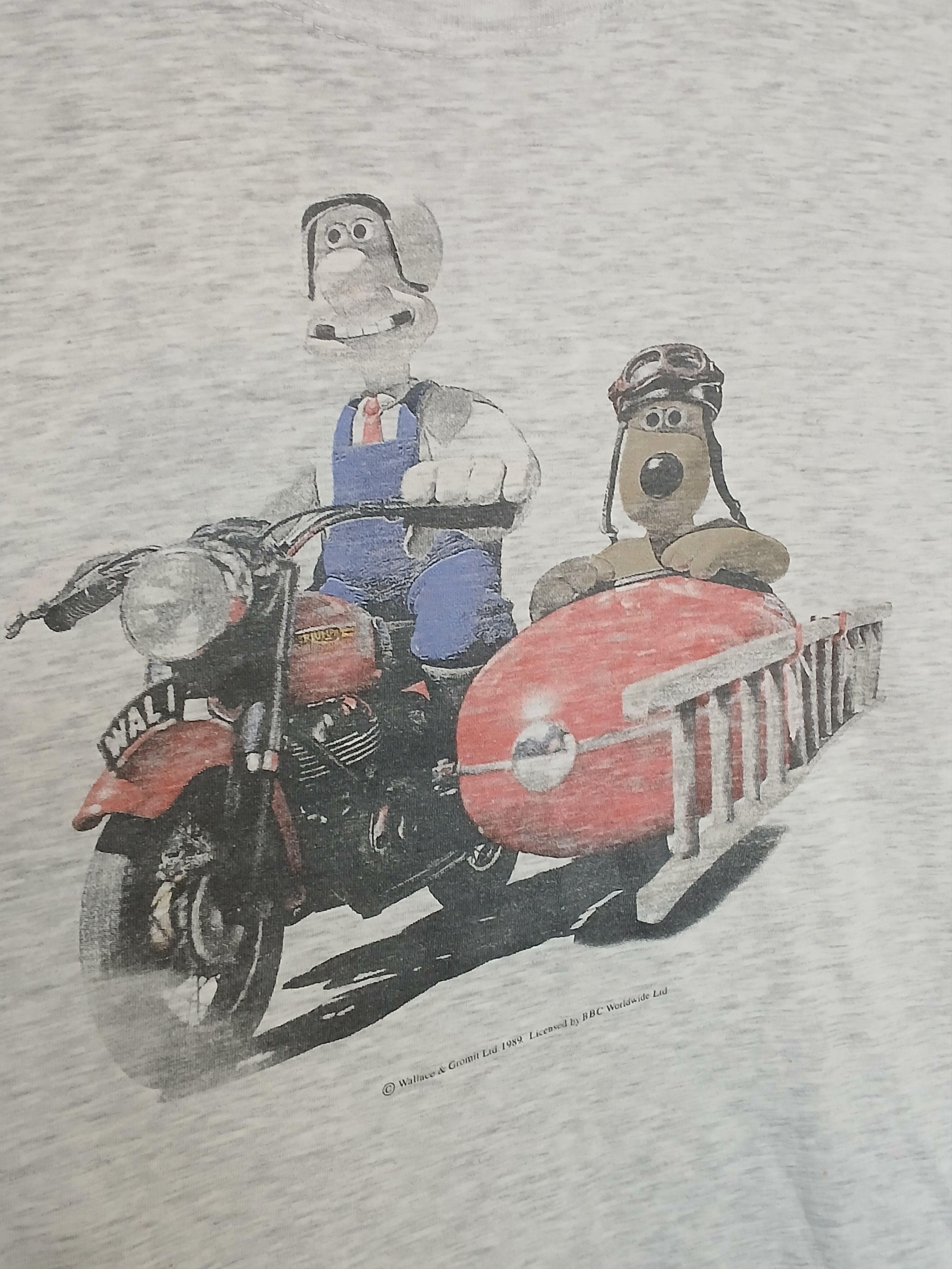Cartoon Network × Vintage Vintage Wallace And Gromit T-Shirt Size US M / EU 48-50 / 2 - 3 Thumbnail